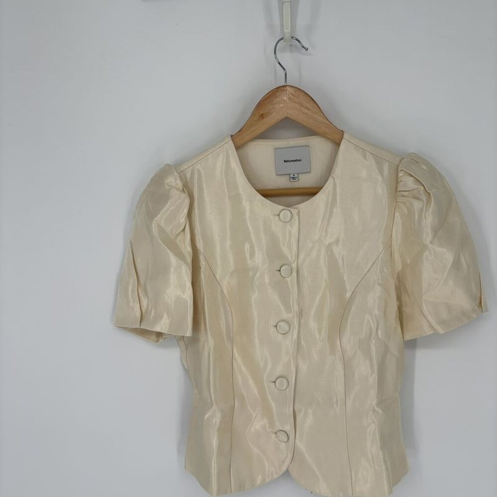 Reformation Two Piece Cream Set